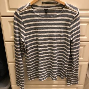 J Crew Long Sleeve Top size M